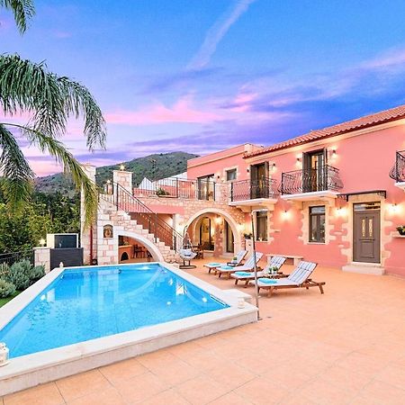Steve Kois Villa Heated Pool Chania  ภายนอก รูปภาพ