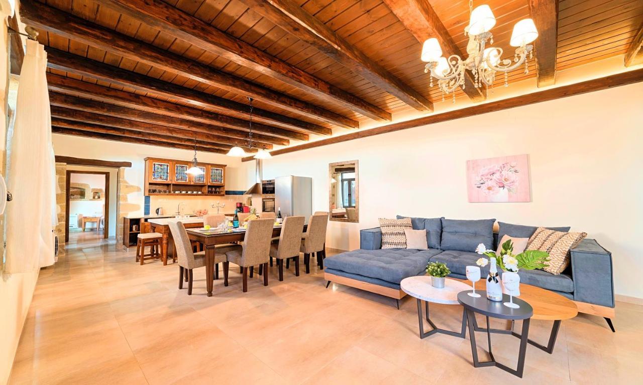 Steve Kois Villa Heated Pool Chania  ภายนอก รูปภาพ